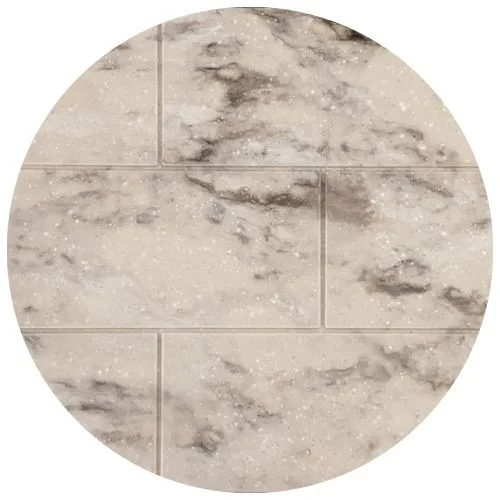 Creme Subway Tile shower tile color